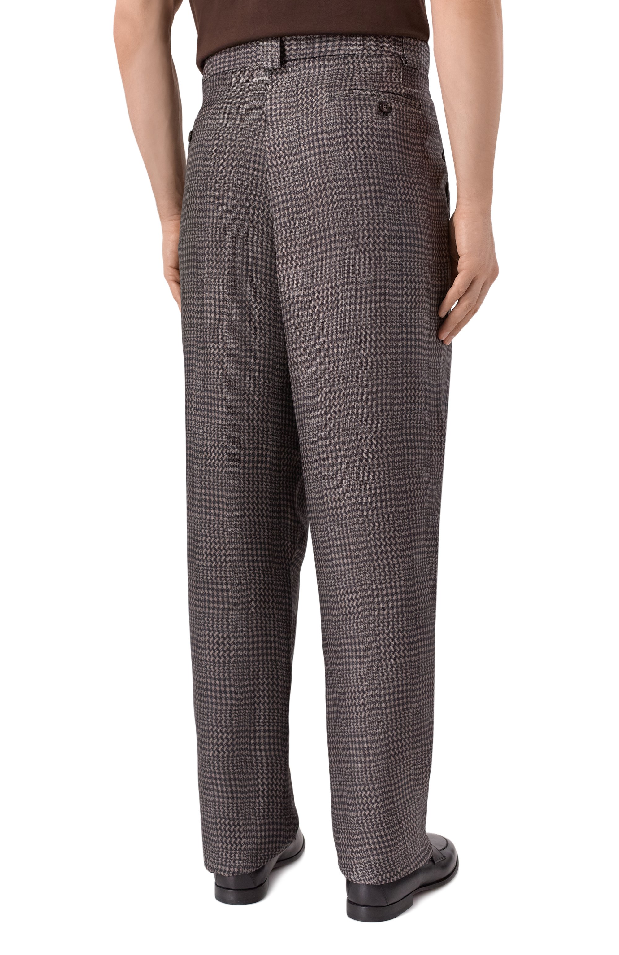 Брюки из вискозы GIORGIO ARMANI, арт. GM002035/TE17944, фото 4