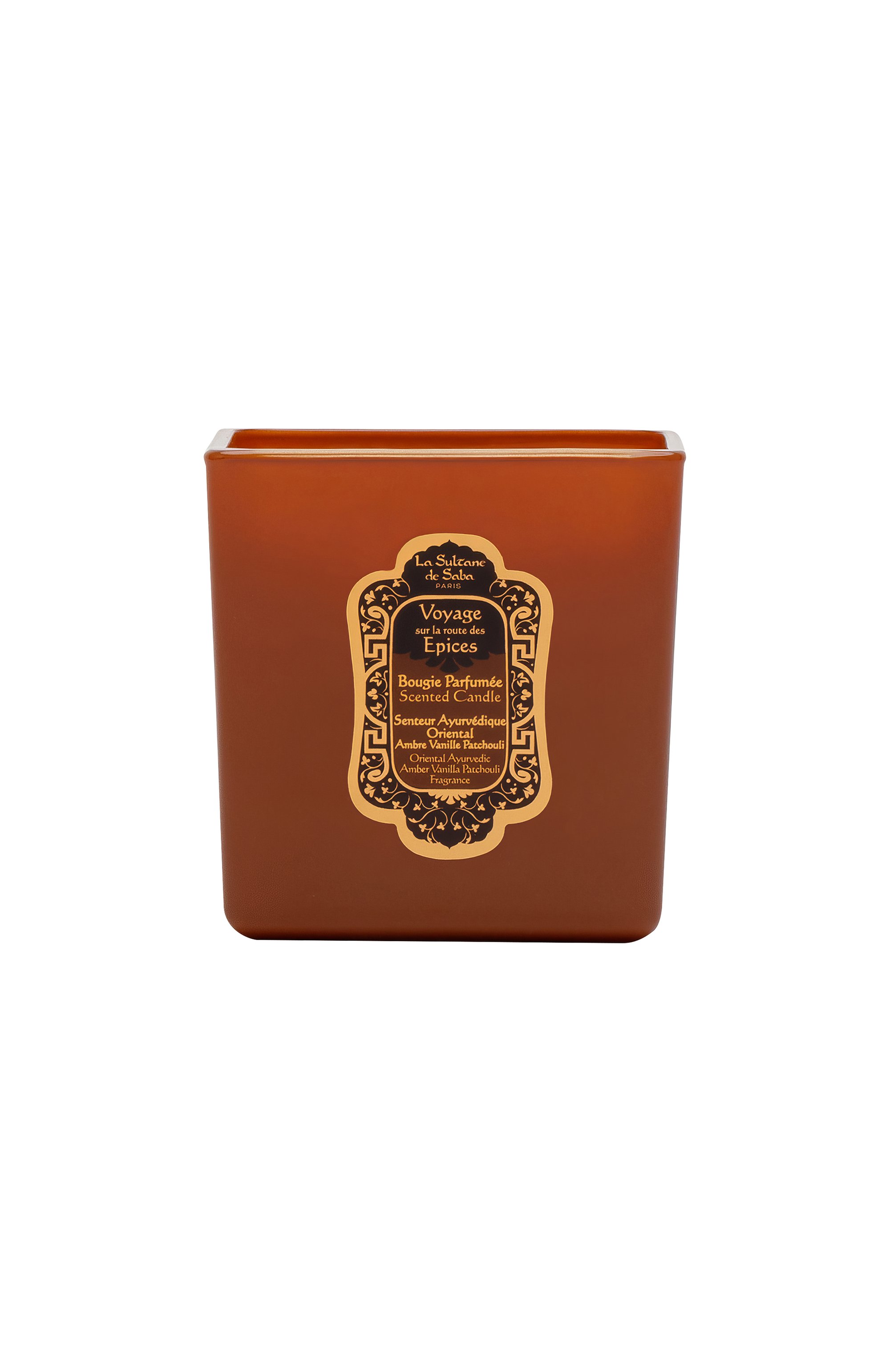 Ароматическая свеча "амбра, ваниль и пачули" (200g) LA SULTANE DE SABA, арт. 3700448605788, фото 1