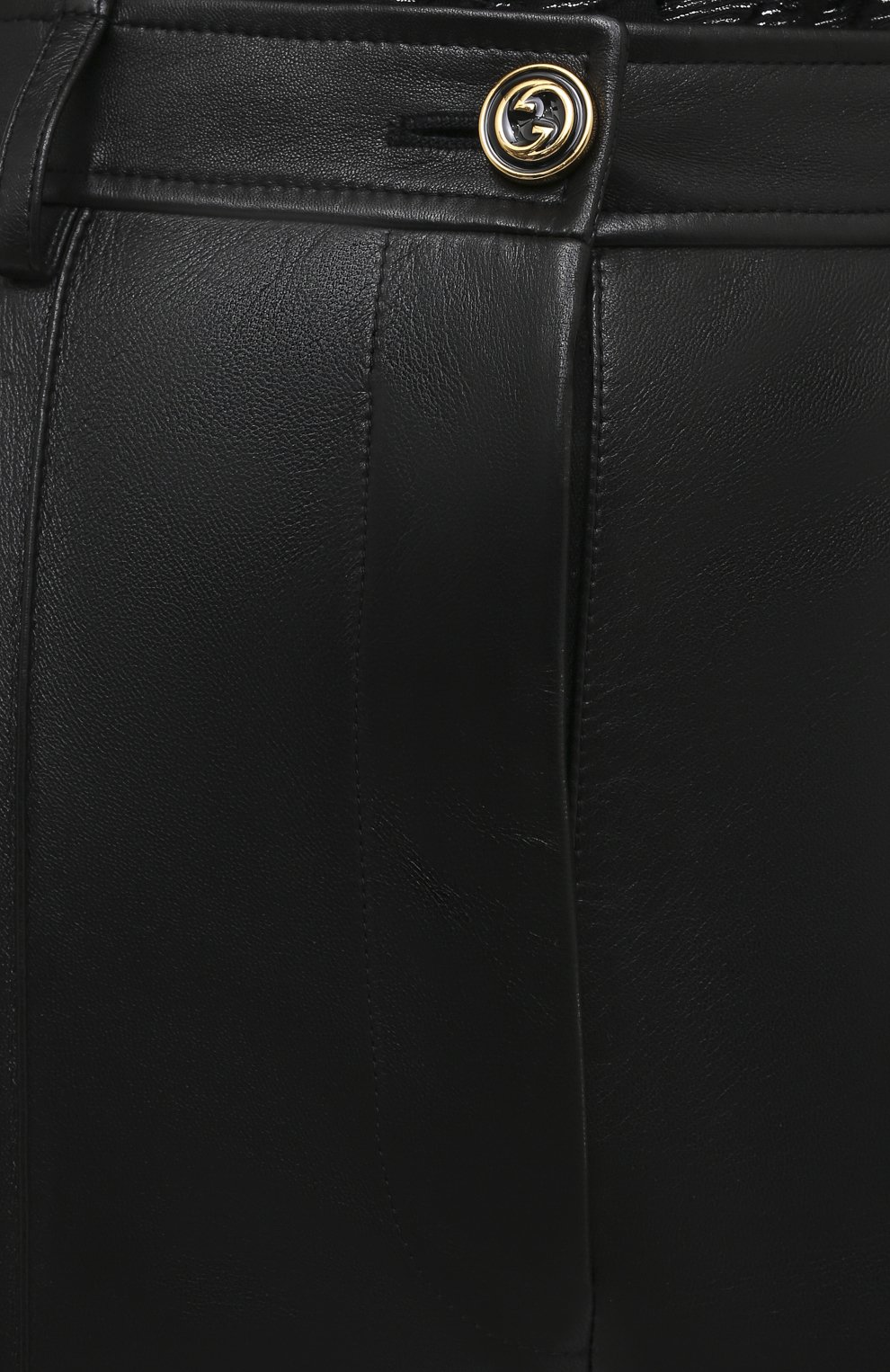 Кожаные брюки GUCCI, арт. 629532/XN336, фото 6