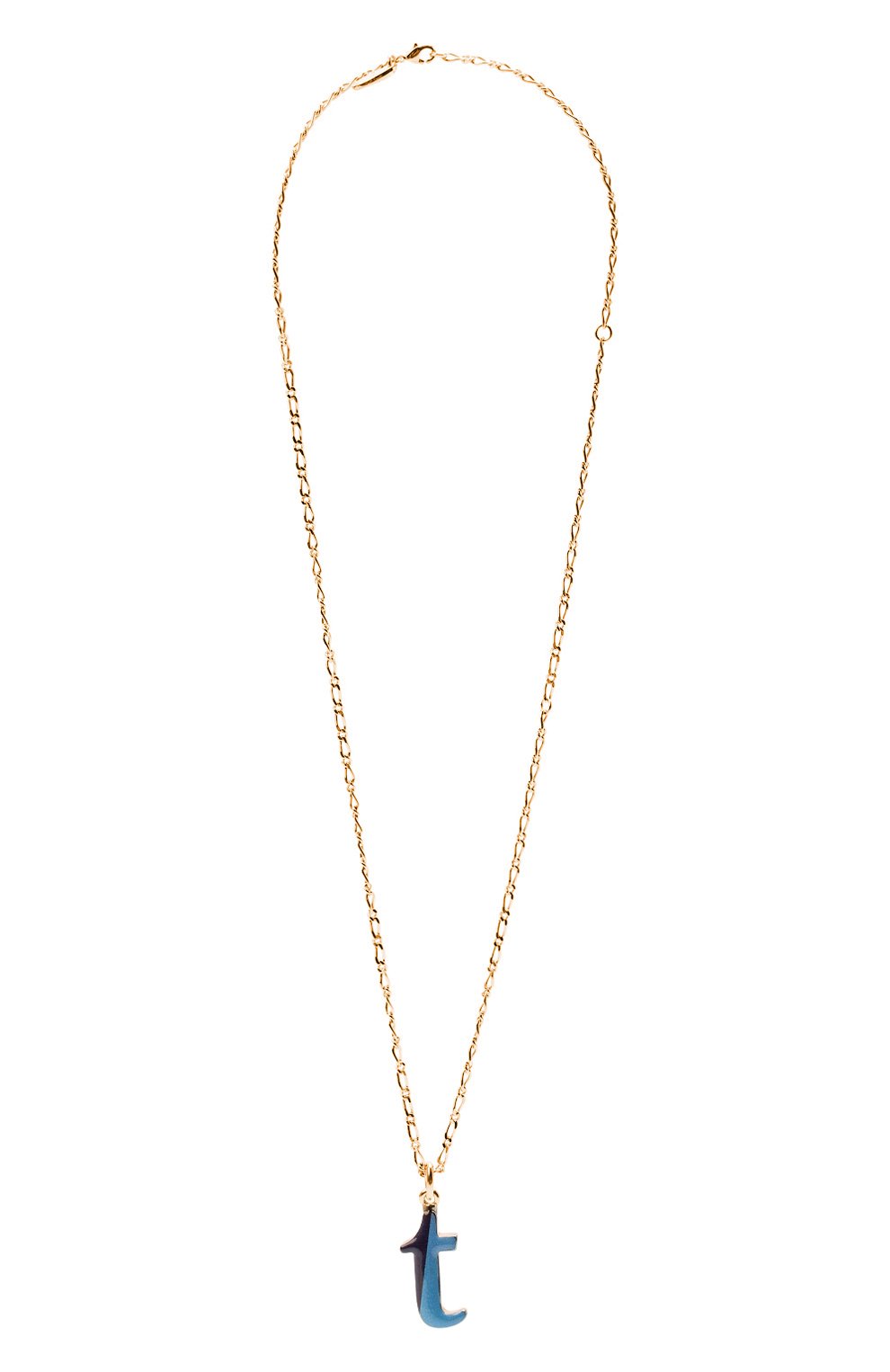 Кулон на цепочке alphabet t CHLOÉ, арт. CHC22SF04TBLQ, фото 1