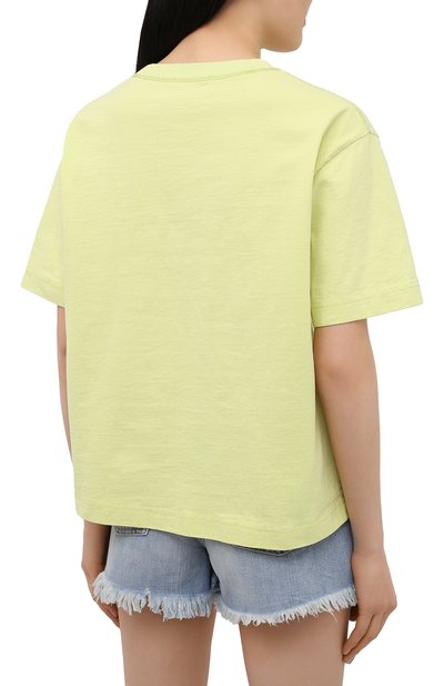 Хлопковая футболка ACNE STUDIOS, арт. AL0149, фото 4
