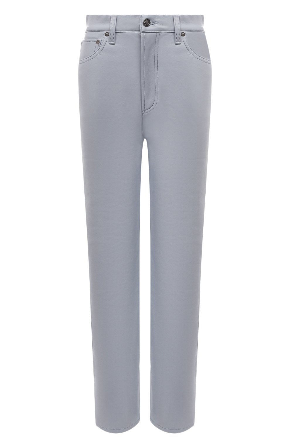 Брюки AGOLDE светло-голубого цвета по цене 51300 руб., арт. A164-1285, фото 1 Брюки AGOLDE, арт. A164-1285, фото 1