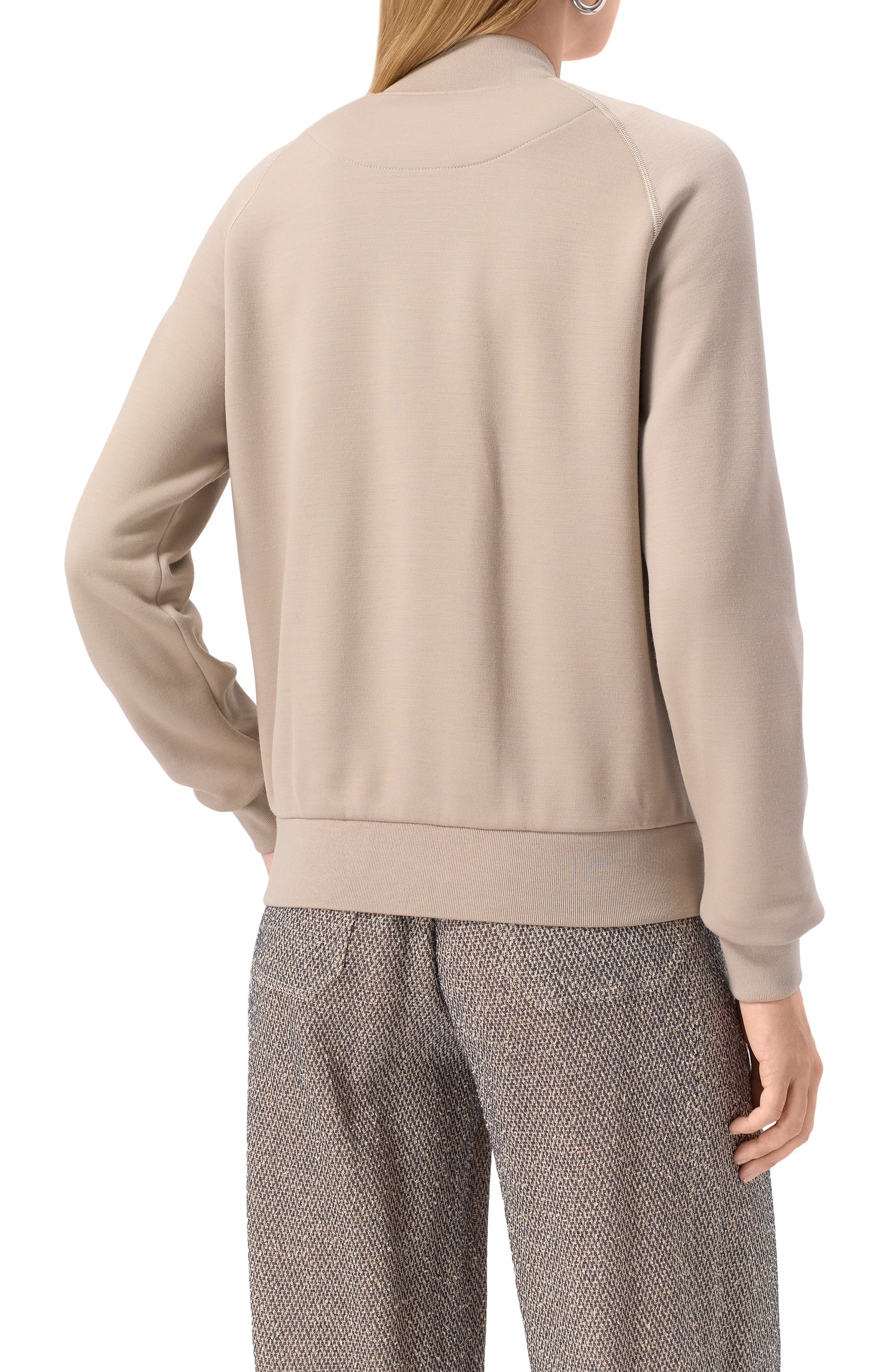 Бомбер из шерсти и вискозы GIORGIO ARMANI, арт. 6KAB50/AJDFZ, фото 4