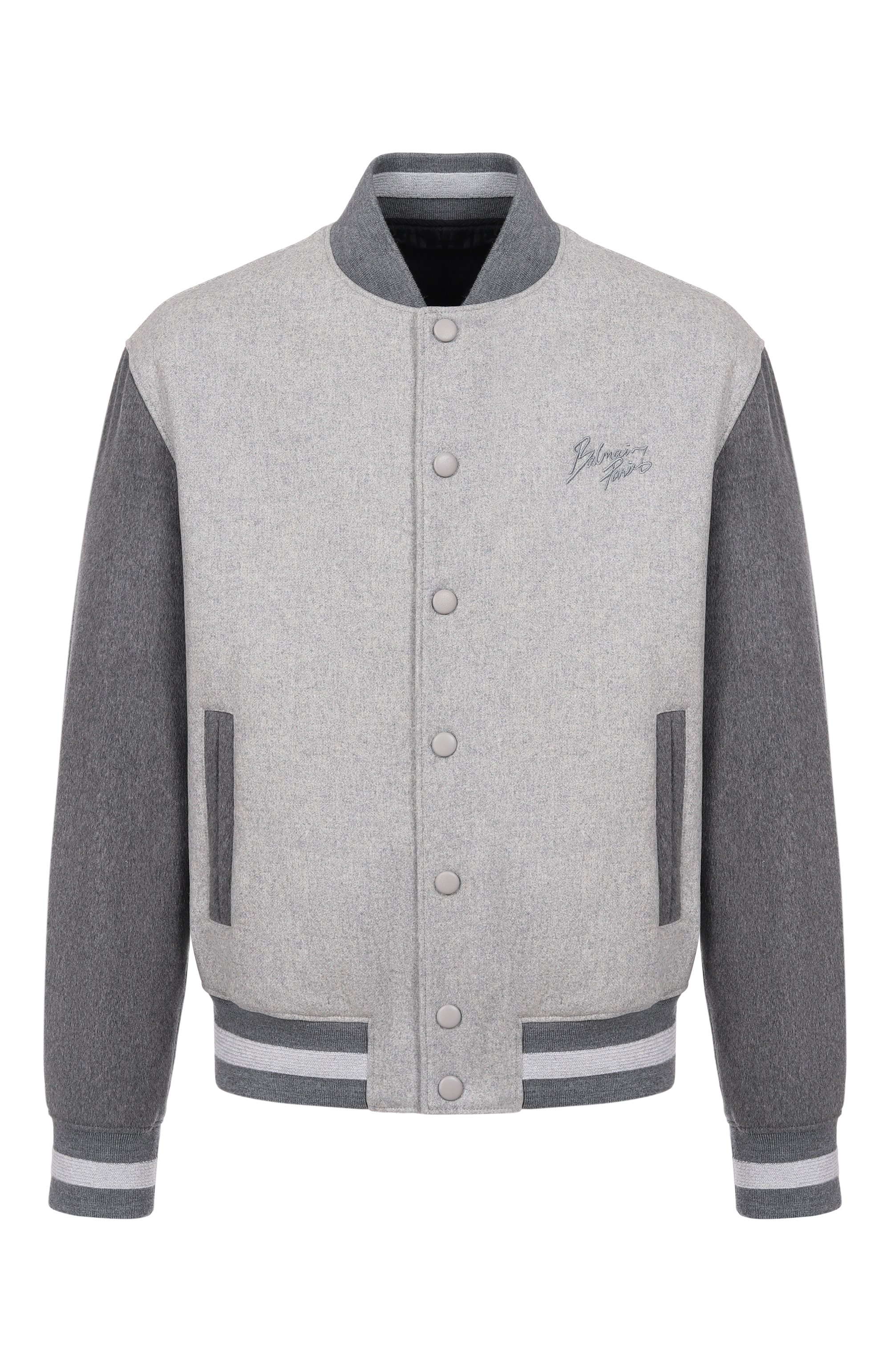 Бомбер из шерсти и кашемира BALMAIN, арт. GH1TFA73/MI13, фото 1