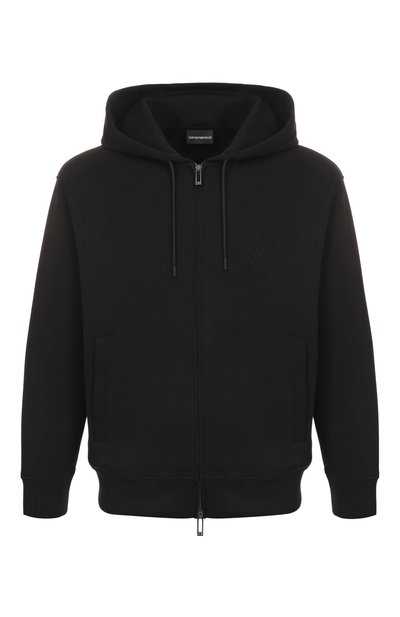 Мужской хлопковая толстовка EMPORIO ARMANI, арт. EM001122/AF10013