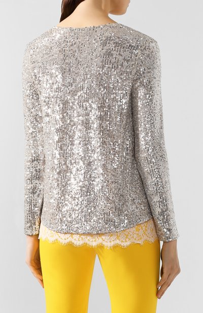 Хлопковый топ ERMANNO ERMANNO SCERVINO, арт. 45T TS02 PAI, фото 4