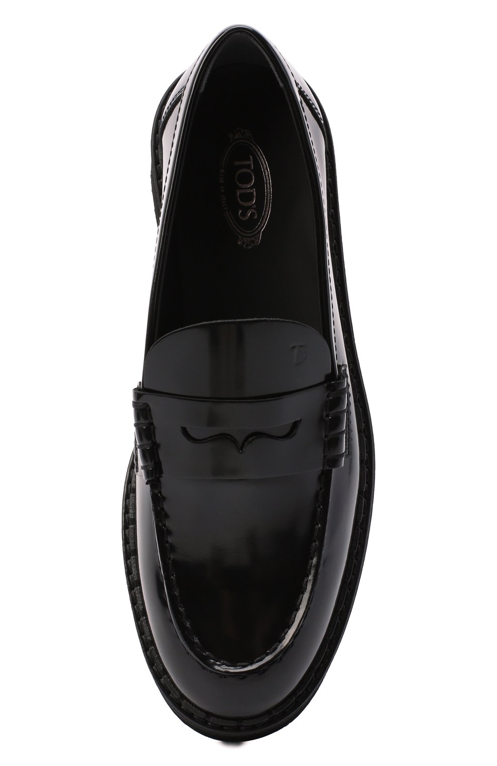 Кожаные лоферы TOD’S, арт. XXW80C0DF30MRK, фото 5