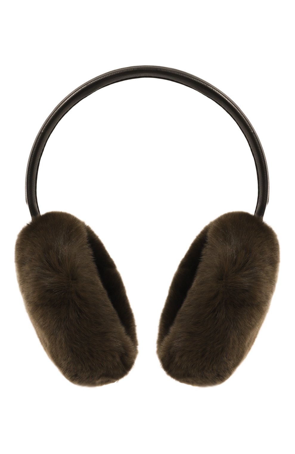 Меховые наушники из кролика YVES SALOMON, арт. 23WAA110XXREXX, фото 1