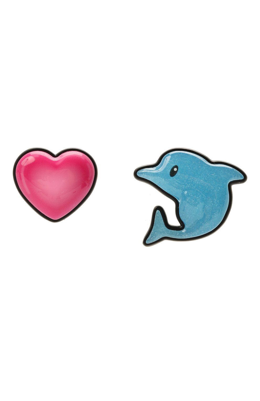 Серьги sticker dolphin heart BALENCIAGA, арт. 659970/TZ25Z, фото 1