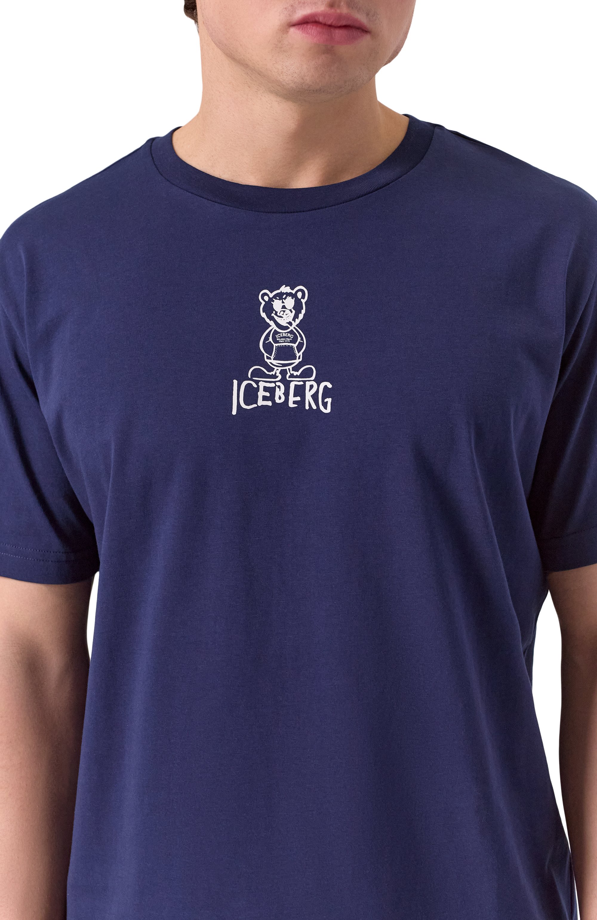 Хлопковая футболка ICEBERG, арт. F018/6306, фото 5