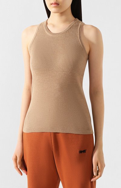 Майка reebok x victoria beckham REEBOK бежевого цвета по цене 6240 руб., арт. GE5588, фото 3 Майка reebok x victoria beckham REEBOK, арт. GE5588, фото 3