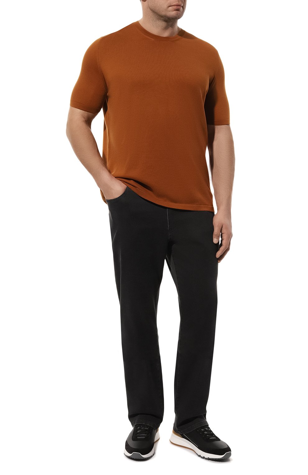 Хлопковый джемпер KITON, арт. UMK0398, фото 2