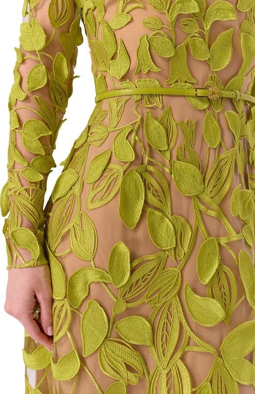 Платье Elie Saab D1089NR26/YA061 Зелёный  D1089NR26/YA061 Фото 4