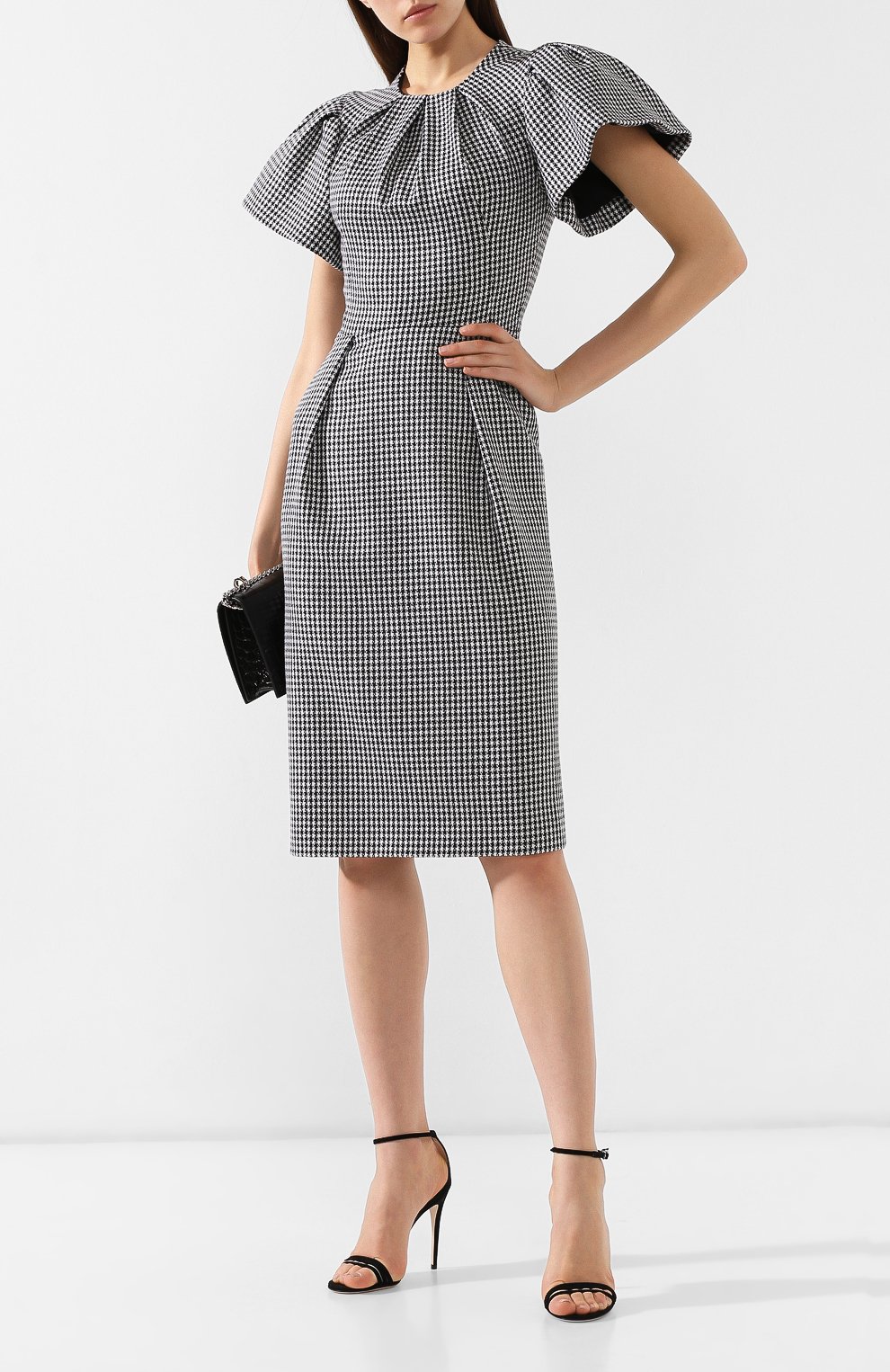 Шерстяное платье ALEXANDER MCQUEEN, арт. 579401/QJAAI, фото 2