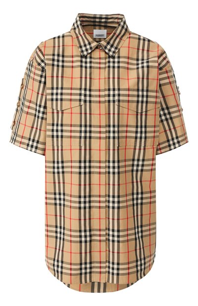 Хлопковая рубашка BURBERRY, арт. 8014223, фото 1