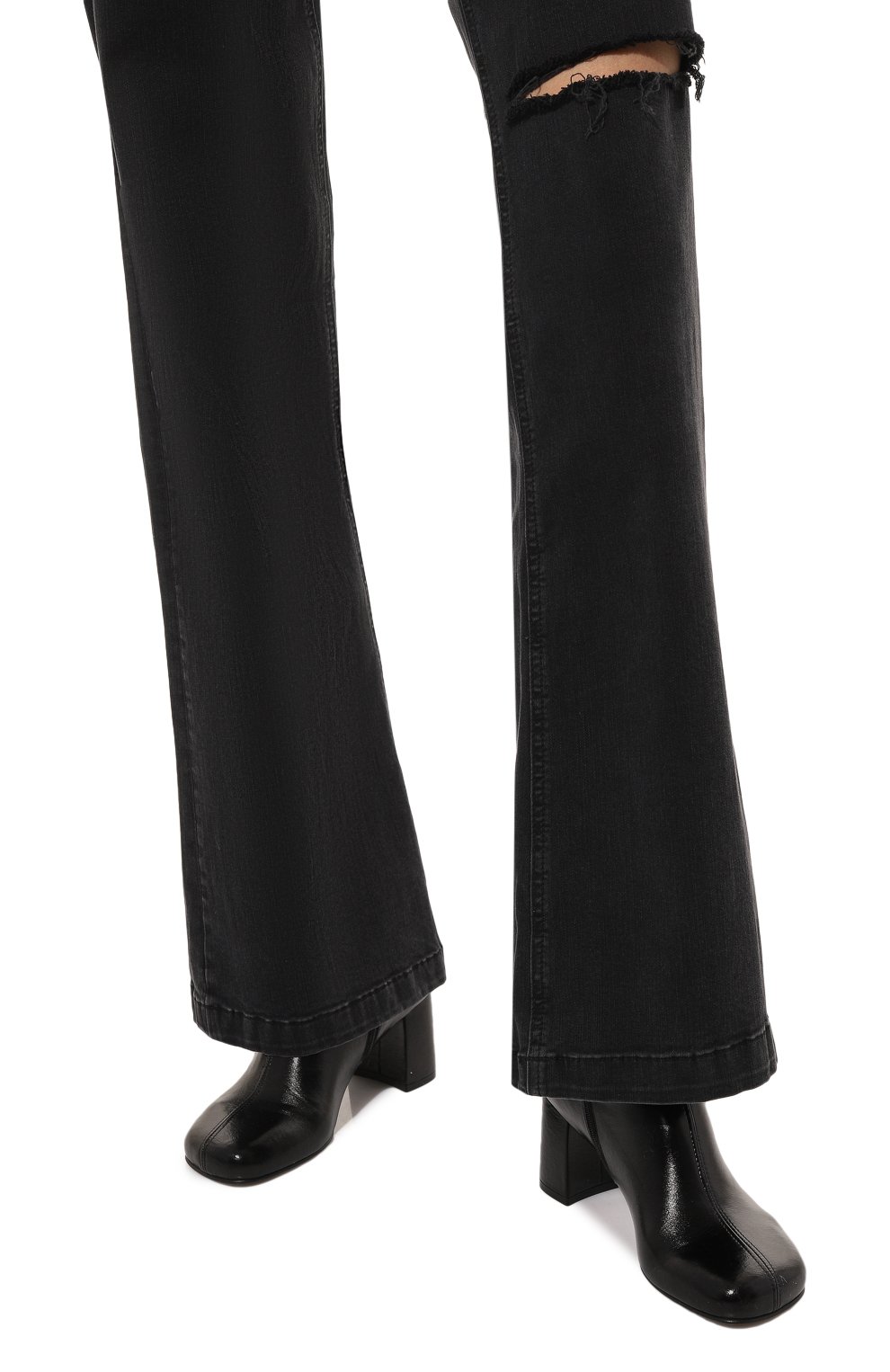 Кожаные ботильоны DRIES VAN NOTEN, арт. WS231-358/DD358, фото 3