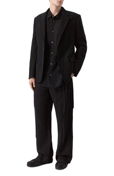 Хлопковые брюки ANN DEMEULEMEESTER, арт. B0010304/FA718, фото 2