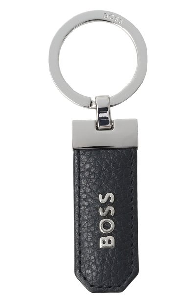 Комплект из футляра для кредитных карт и брелока BOSS темно-синего цвета по цене 16250 руб., арт. HBPA00027M, фото 5 Комплект из футляра для кредитных карт и брелока BOSS, арт. HBPA00027M, фото 5