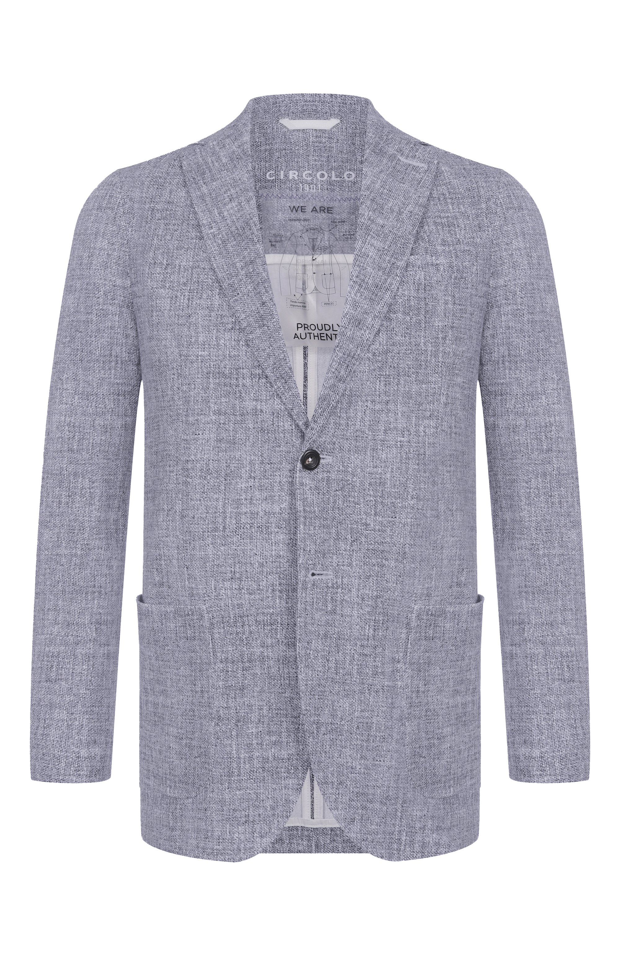Хлопковый пиджак CIRCOLO 1901, арт. CN4744, фото 1