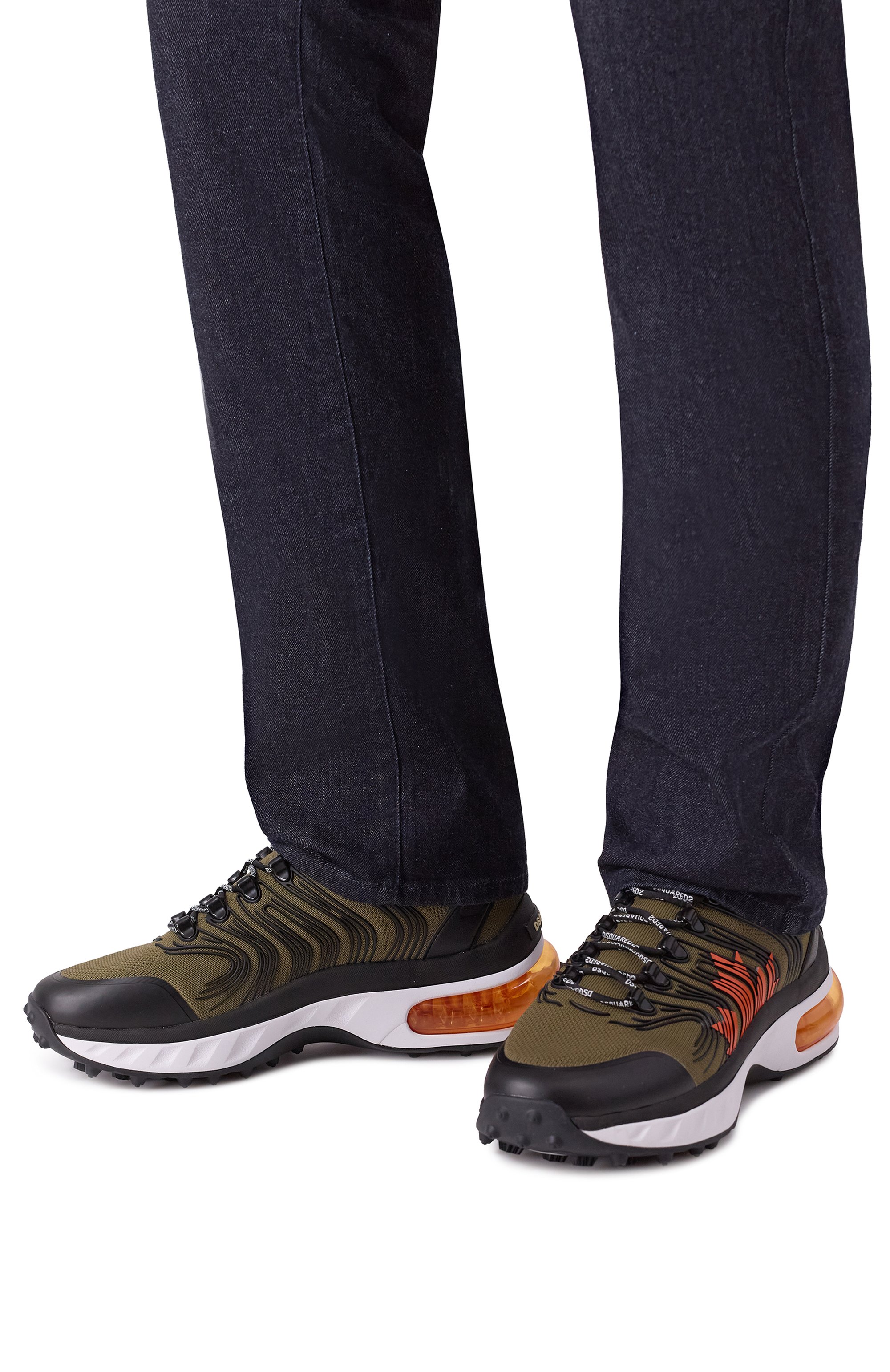 Текстильные кроссовки bubble DSQUARED2, арт. SNM0446/59208414, фото 3