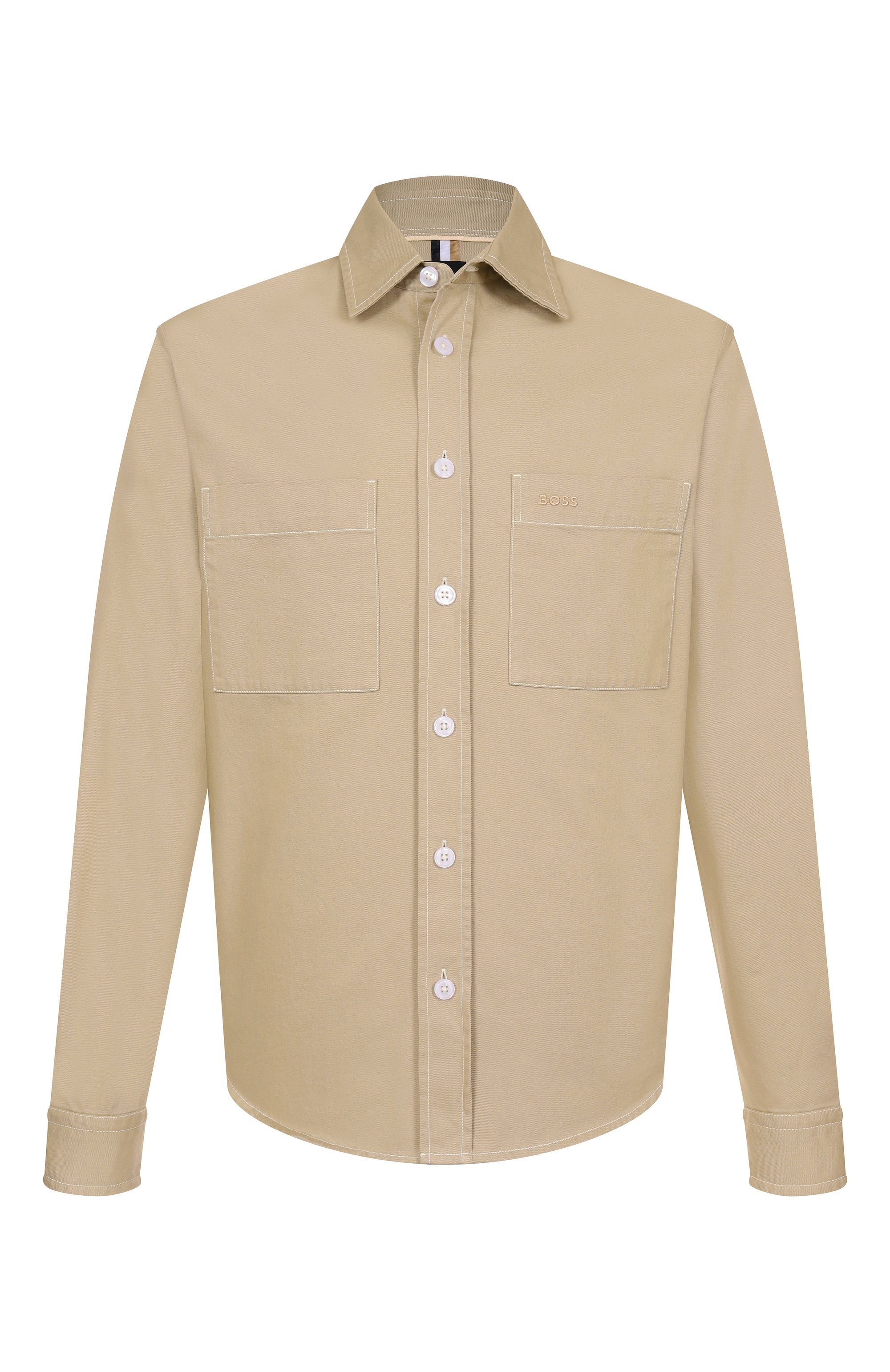Хлопковая рубашка BOSS, арт. 50534540, фото 1
