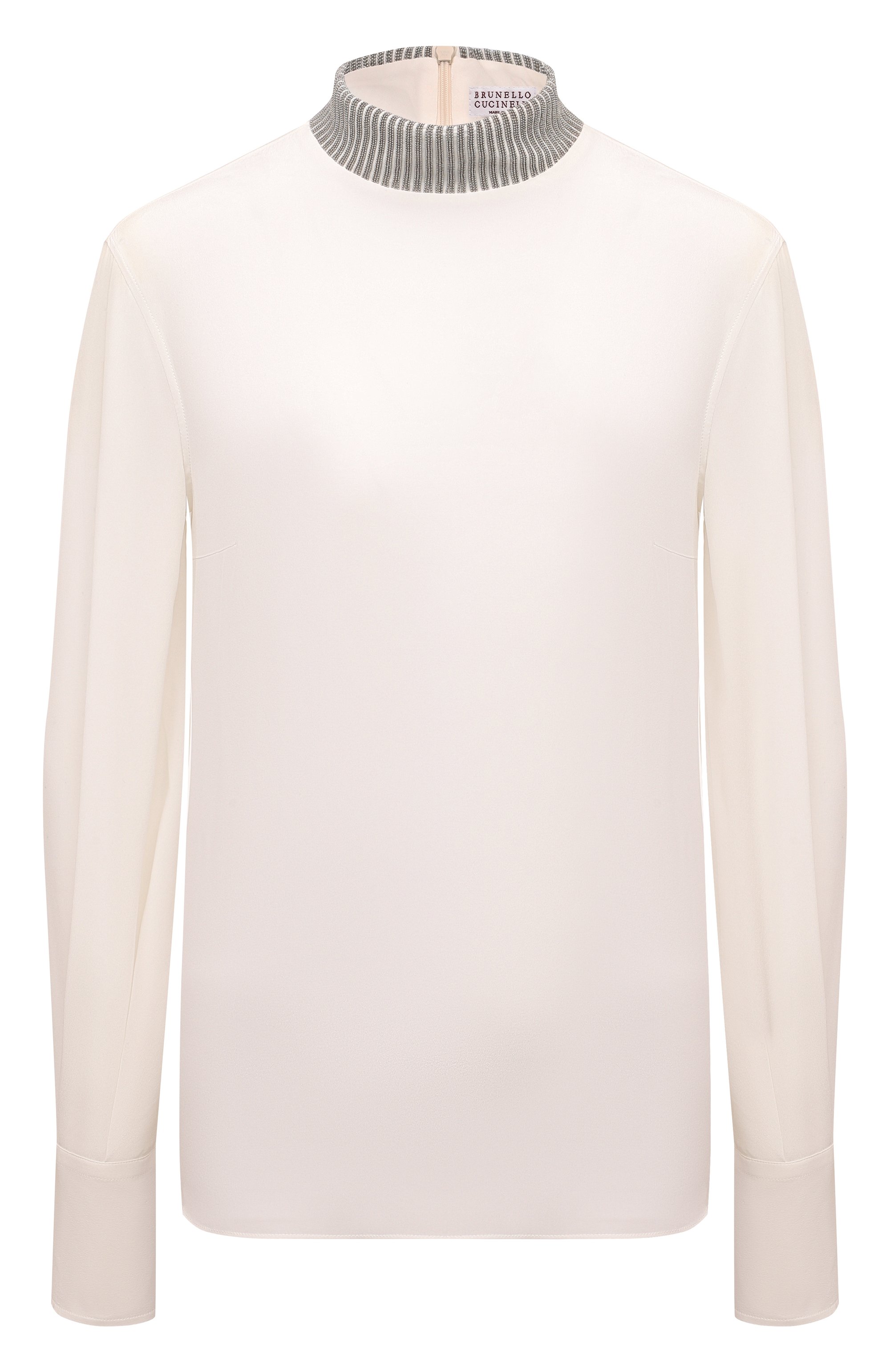 Шелковая блузка BRUNELLO CUCINELLI, арт. MB993HR214, фото 1