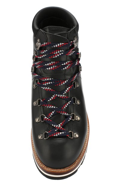 Кожаные ботинки на шнуровке MONCLER, арт. D2-09A-10175-00-019SC, фото 5