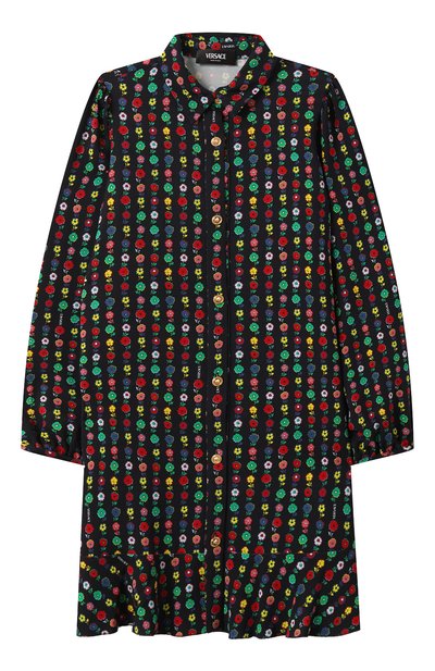 Платье-рубашка из вискозы VERSACE, арт. 1016345/1A11434/8-14