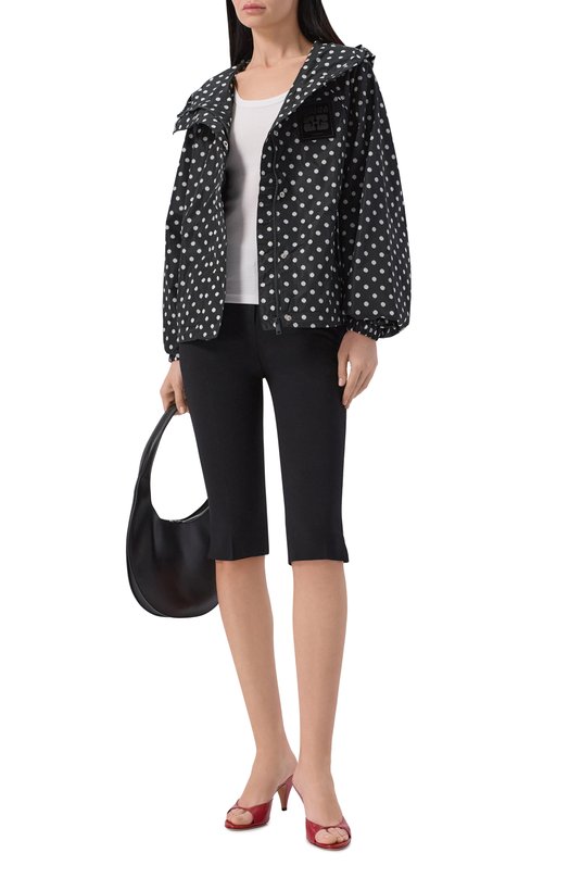 Ветровка Ganni A1010085 Чёрный  A1010085 Фото 2