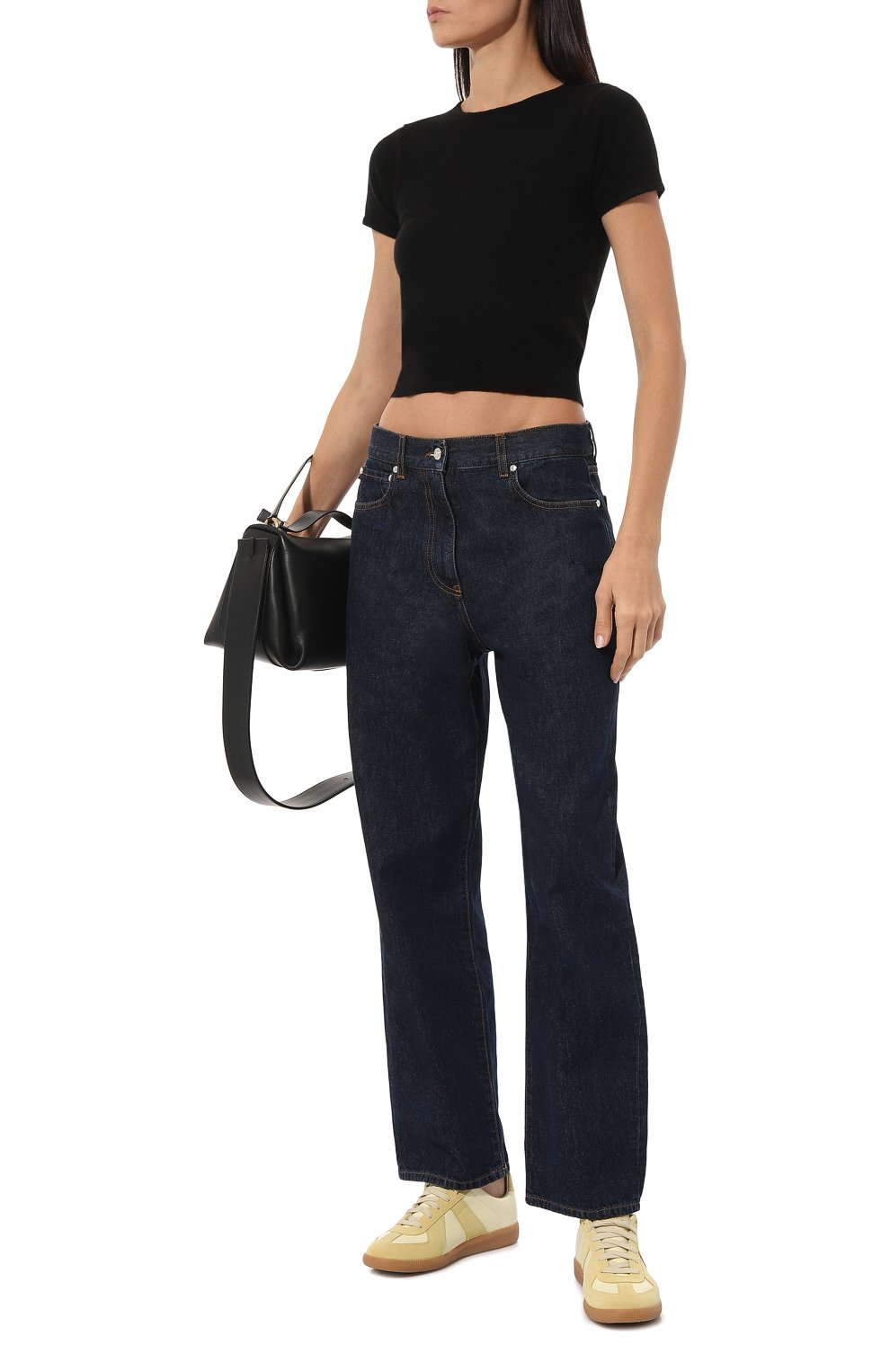 Кашемировый пуловер TEGIN черного цвета по цене 23400 руб., арт. 5047-9907, фото 2 Кашемировый пуловер TEGIN, арт. 5047-9907, фото 2