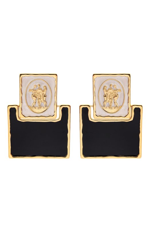 Серьги Nina Ricci 26PBB0208/MET027 Чёрно-белый 26PBB0208/MET027