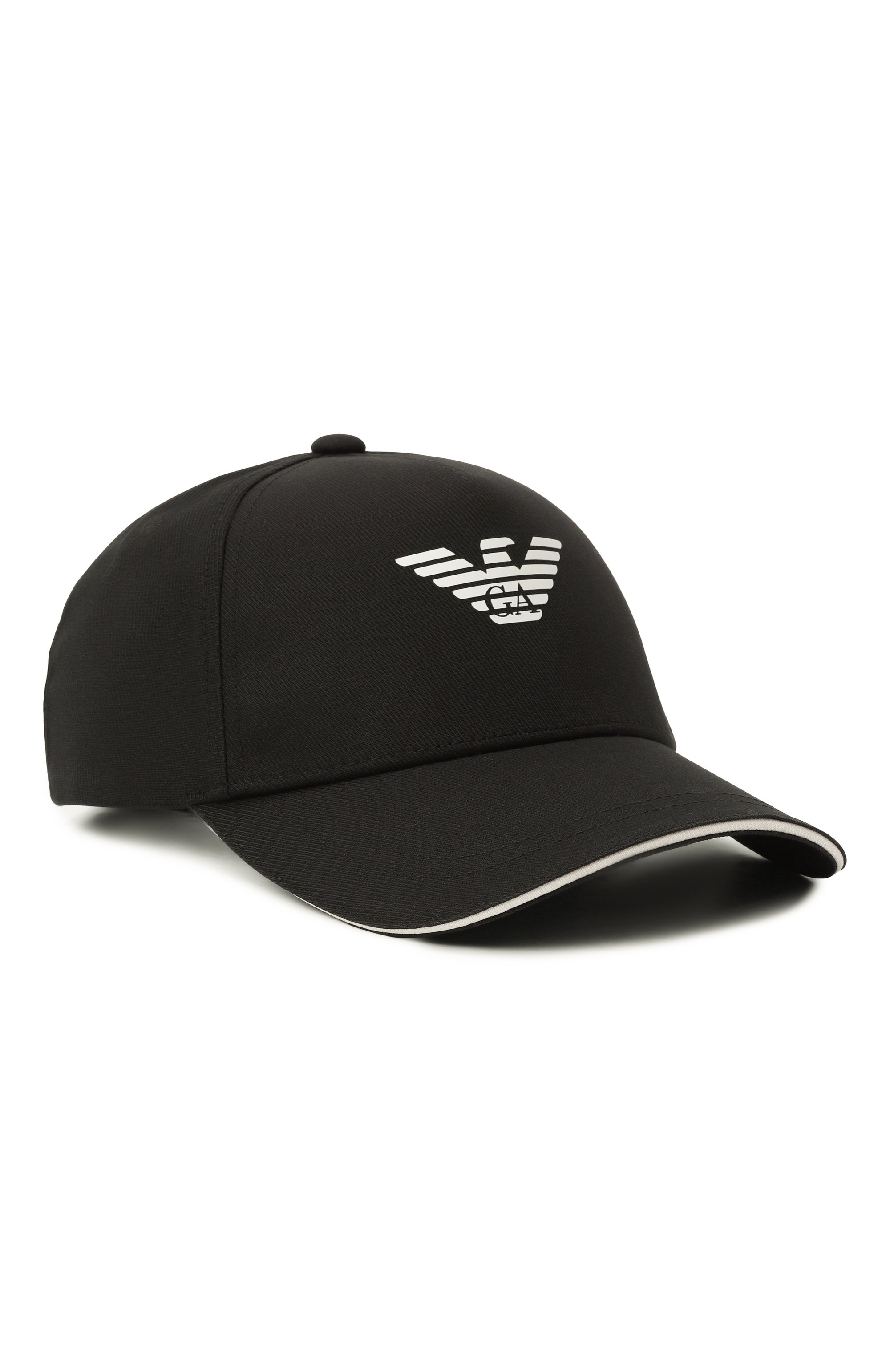 Хлопковая бейсболка EMPORIO ARMANI, арт. 627920/CC990, фото 1