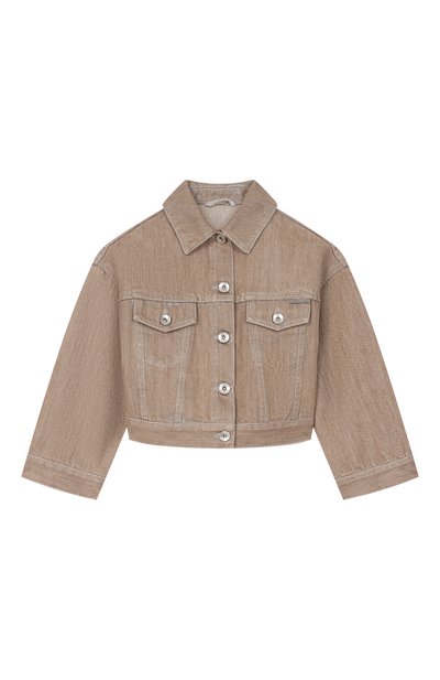 Джинсовая куртка BRUNELLO CUCINELLI, арт. BL1090613A