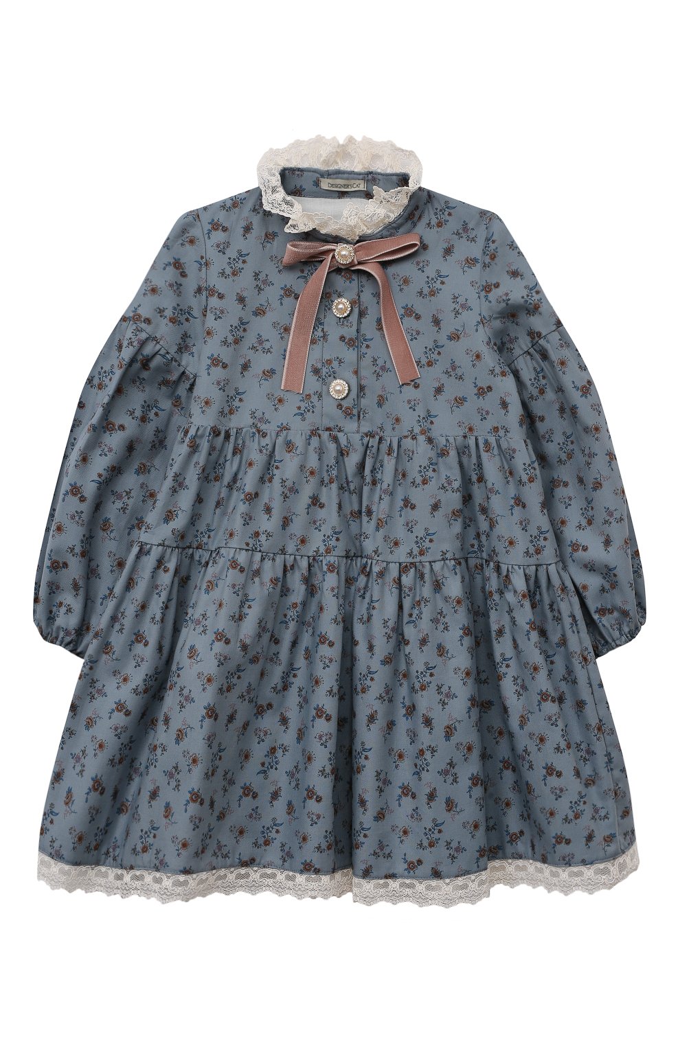 Хлопковое платье DESIGNERS CAT, арт. 100000K01001469/4A-8A, фото 1