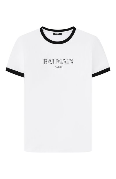 Хлопковая футболка BALMAIN, арт. BY8P41