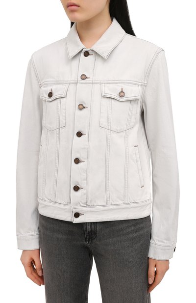 Джинсовая куртка SAINT LAURENT, арт. 614445/Y01KB, фото 3