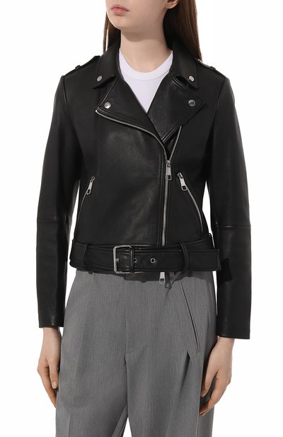 Кожаная куртка BOSS ORANGE, арт. 50510964, фото 3