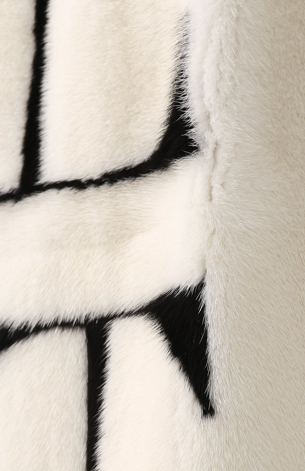 Шуба с накладными карманами и логотипом бренда на спине VALENTINO, арт. QF3FA5851CF, фото 5