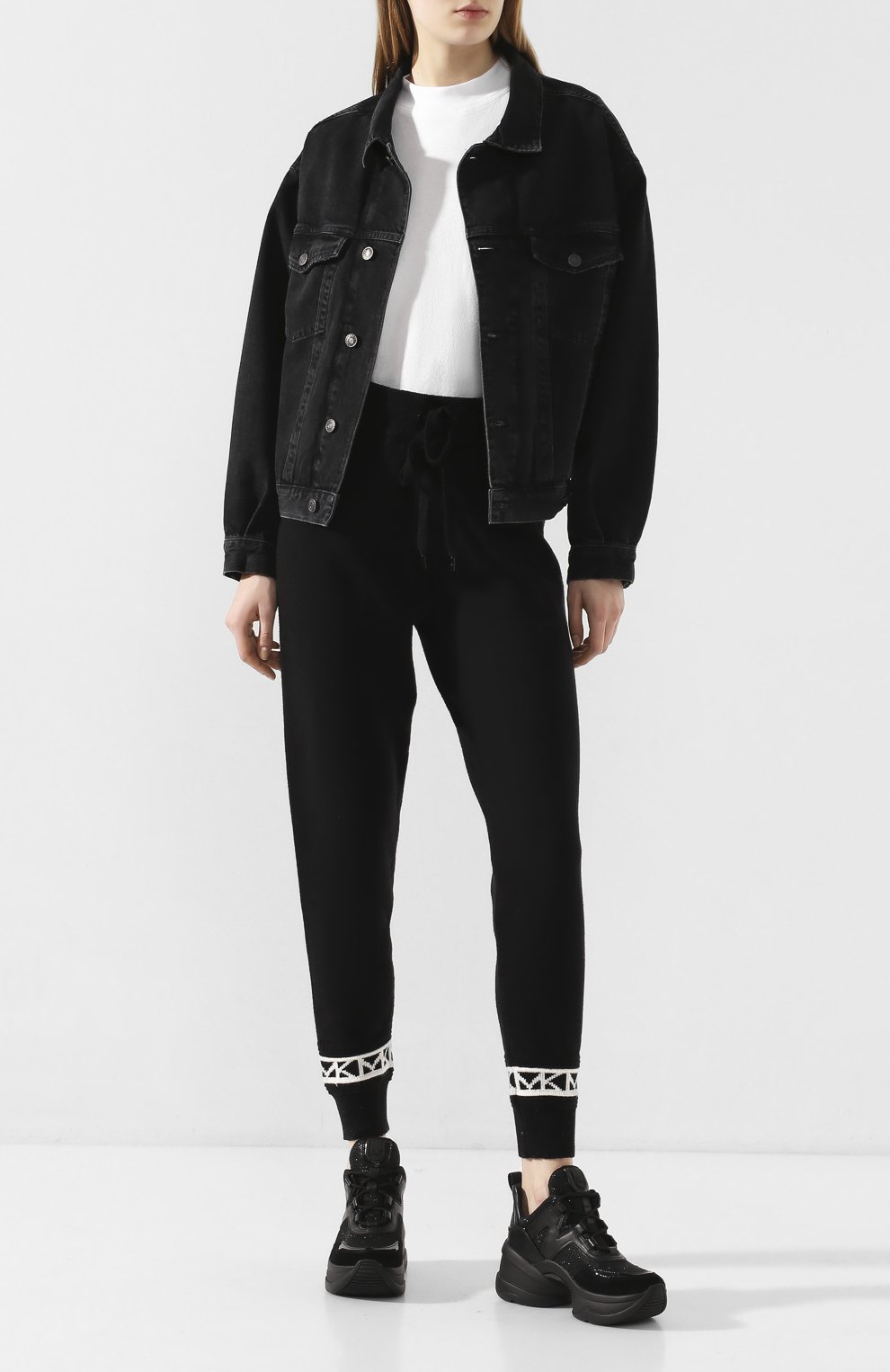 Комбинированные кроссовки olympia MICHAEL MICHAEL KORS, арт. 43R00LFS6D, фото 2