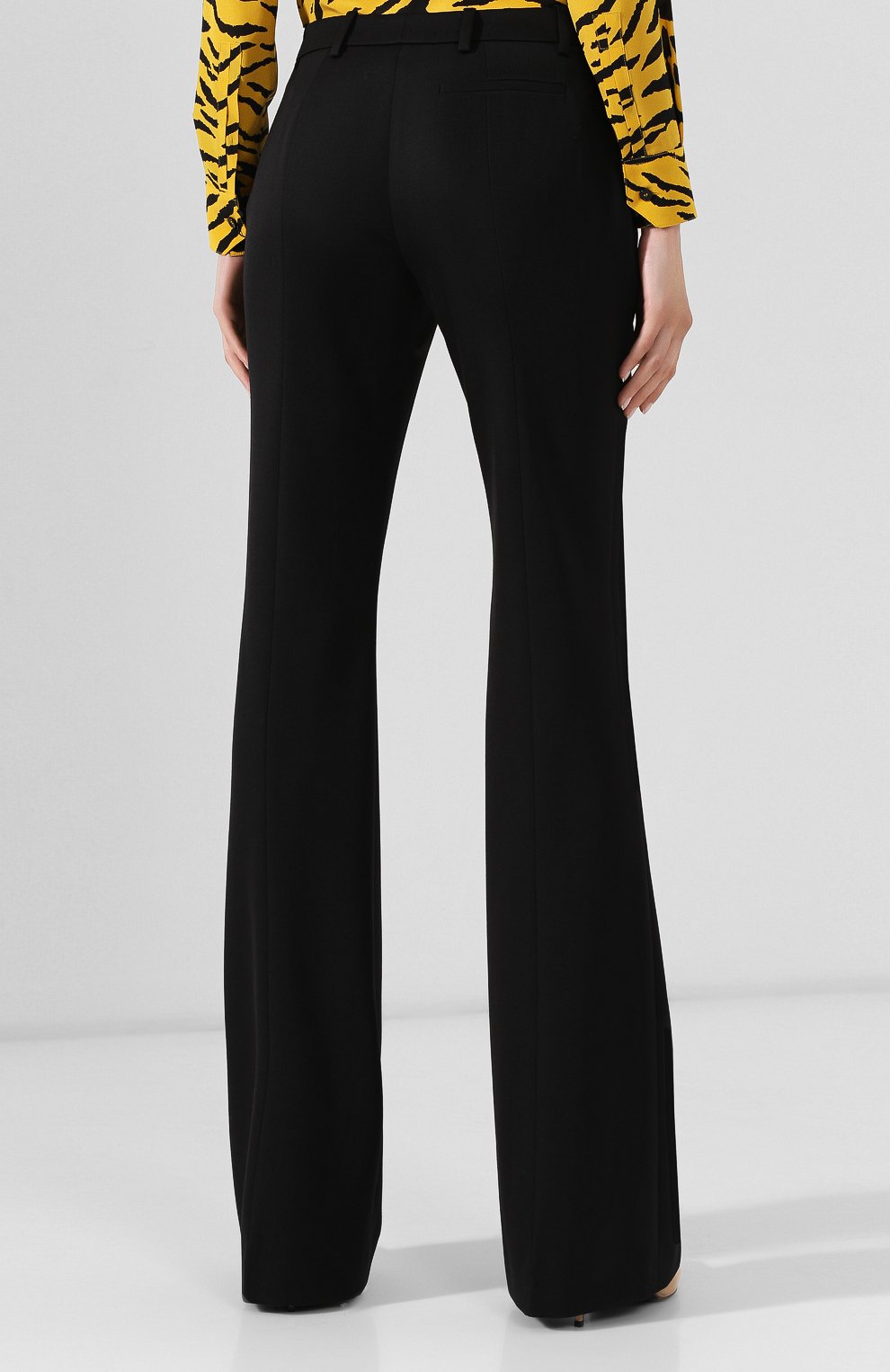 Шерстяные брюки ALEXANDER MCQUEEN, арт. 585076/QJAAC, фото 4