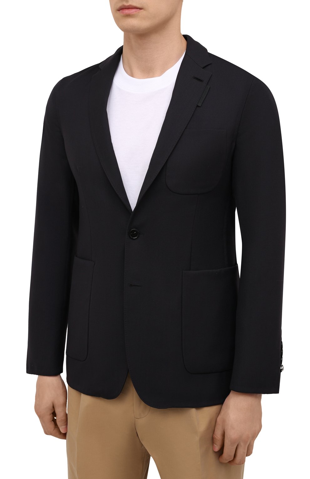 Шерстяной пиджак BURBERRY, арт. 8042295, фото 3