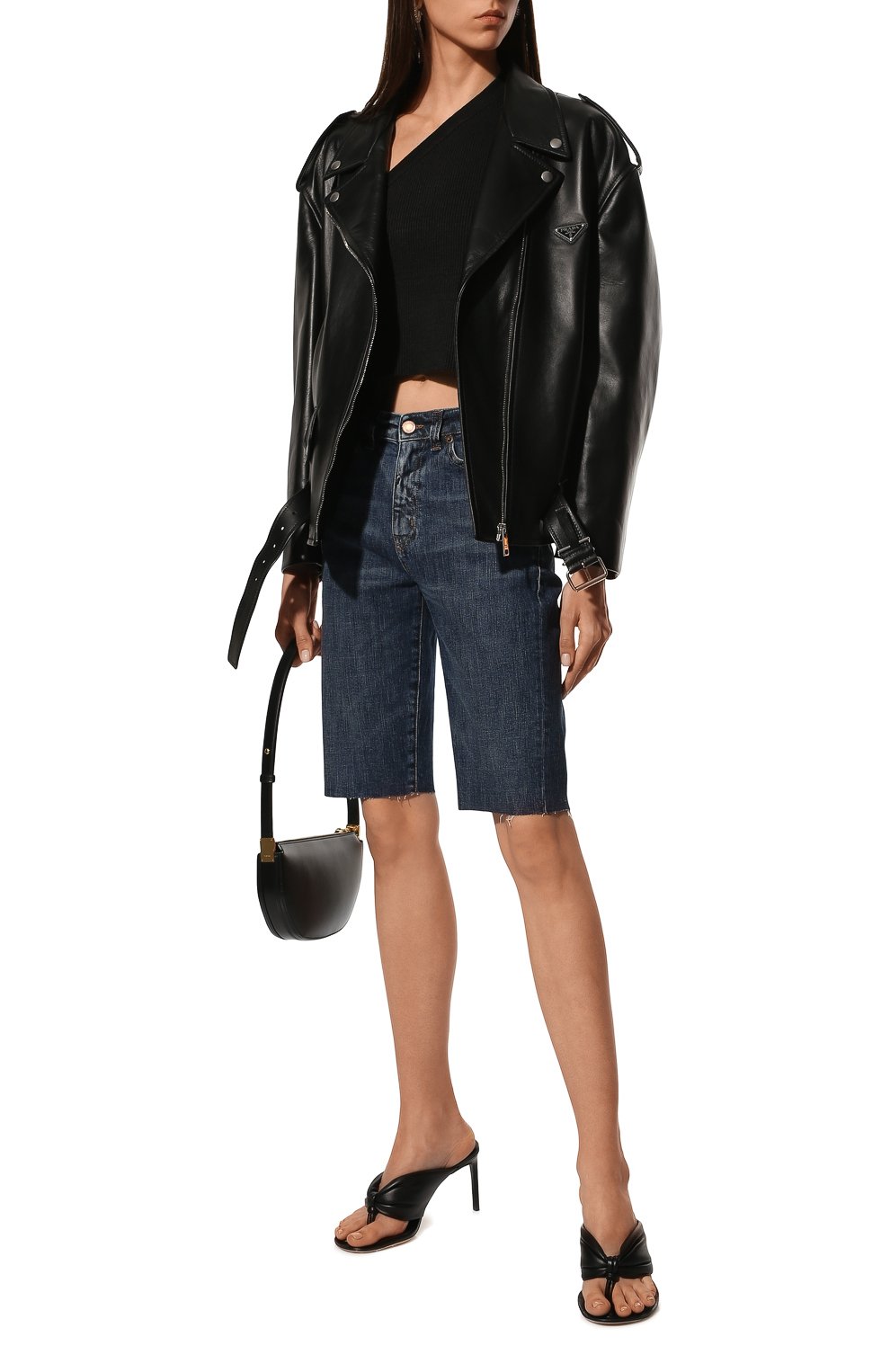 Джинсовые шорты SAINT LAURENT синего цвета по цене 76450 руб., арт. 661277/Y951D, фото 2 Джинсовые шорты SAINT LAURENT, арт. 661277/Y951D, фото 2