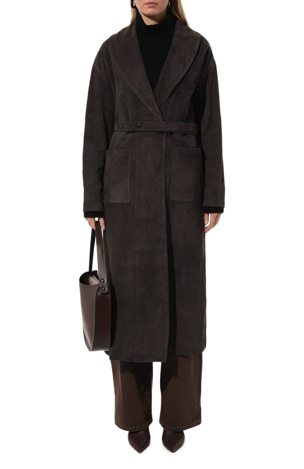 Замшевое пальто VENERA M., арт. 23123, фото 2