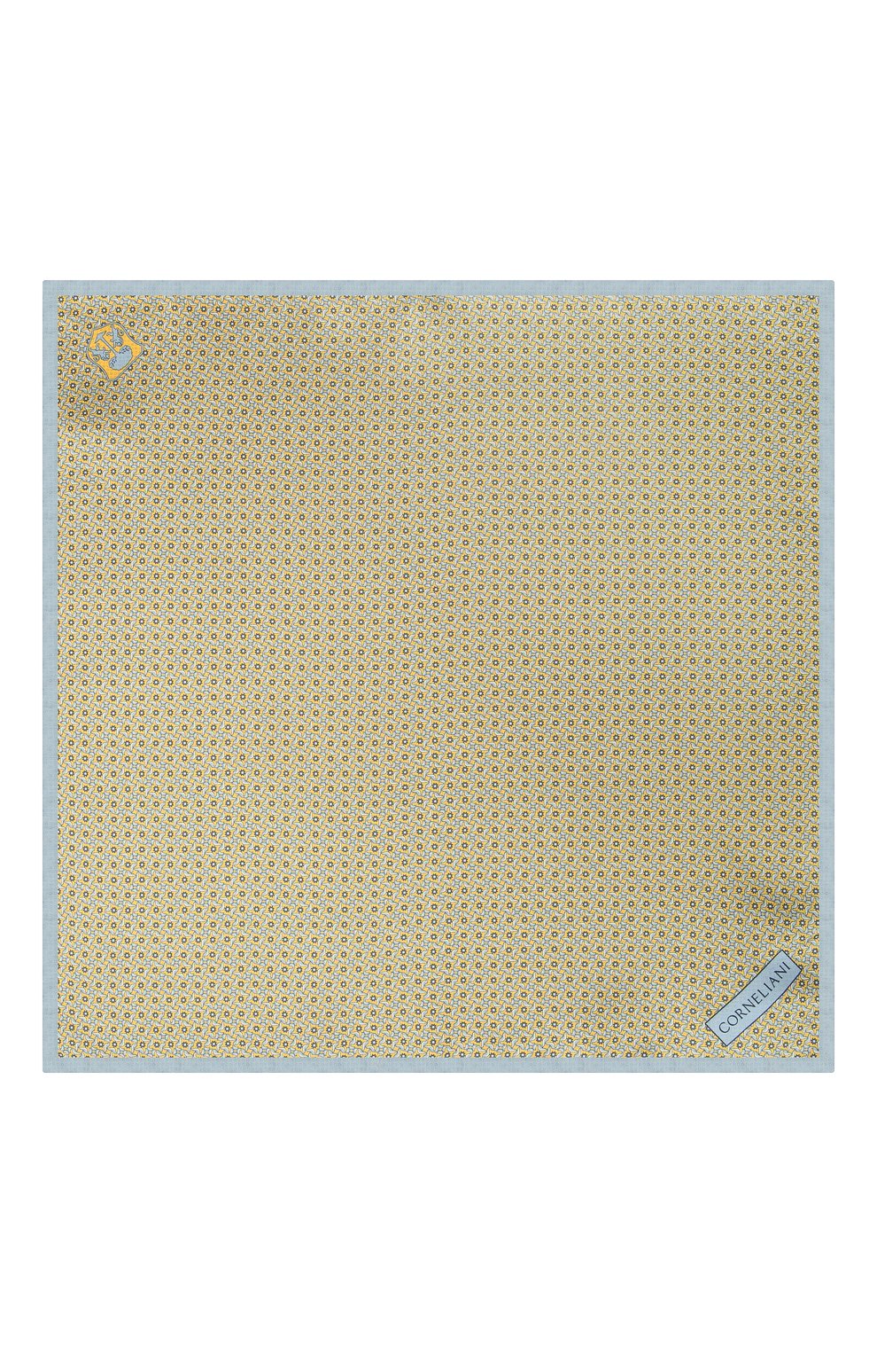 Шелковый платок CORNELIANI, арт. 87UF27-1120398/00, фото 3