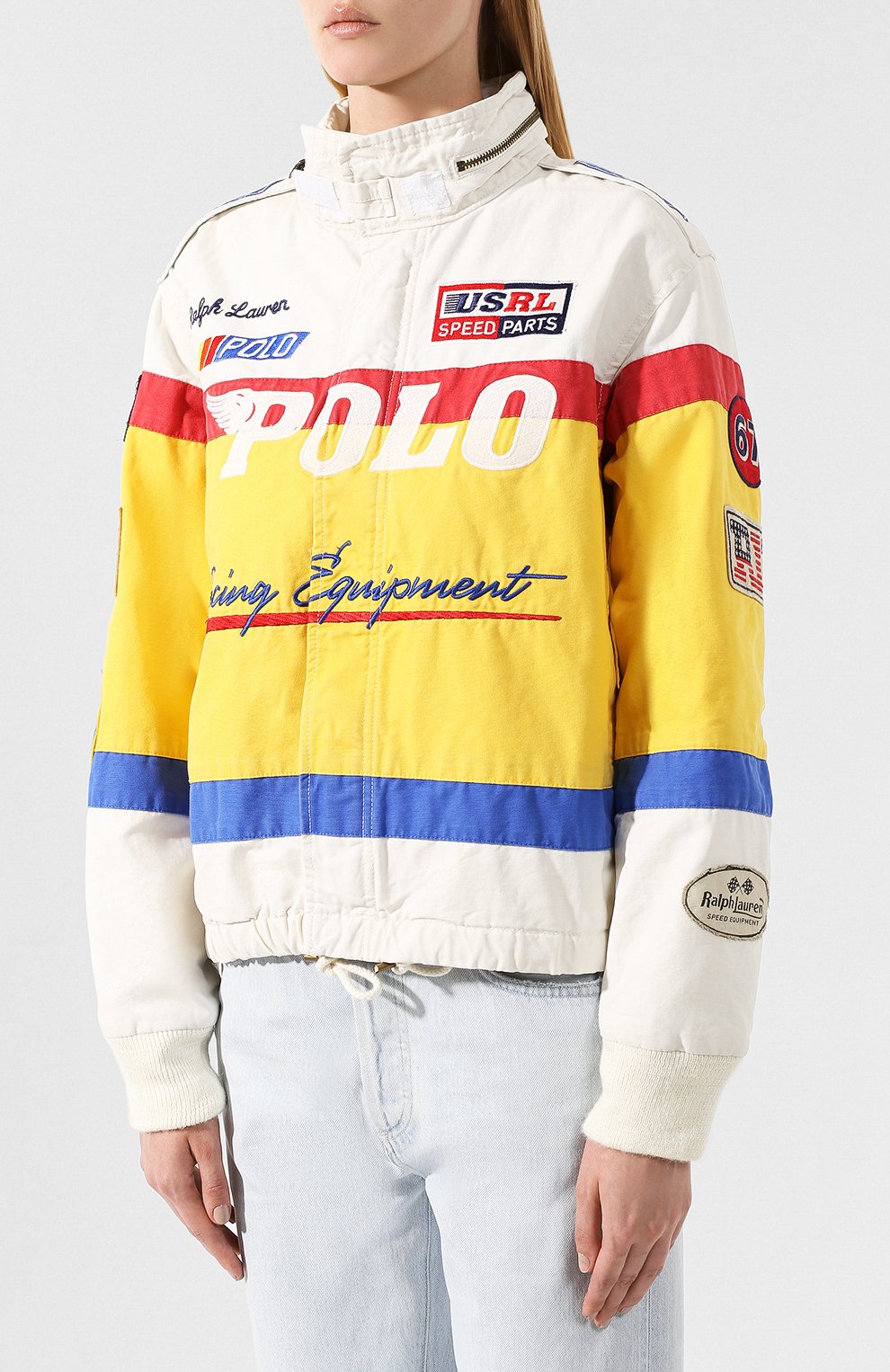 Хлопковый бомбер POLO RALPH LAUREN, арт. 211758565, фото 3