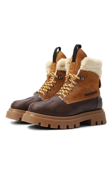 Кожаные ботинки DSQUARED2, арт. 81535/36-40
