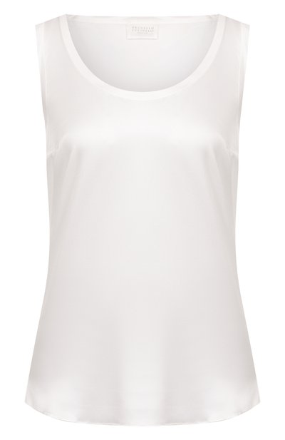 Женский атласный топ BRUNELLO CUCINELLI, арт. MPC59E0600