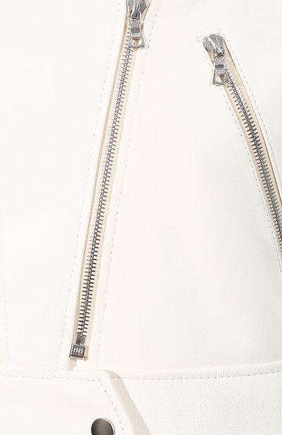 Кожаная куртка MASLOV белого цвета по цене 66000 руб., арт. K04, фото 5 Кожаная куртка MASLOV, арт. K04, фото 5