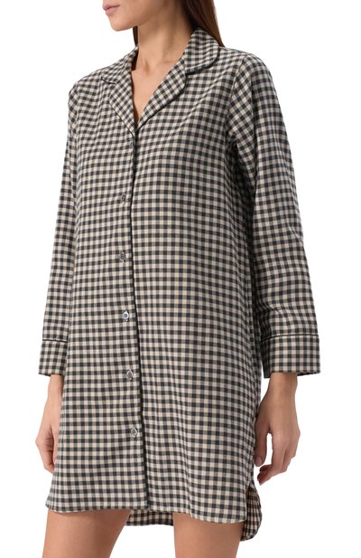 Платье из хлопка и шерсти ZIMMERLI, арт. 4600-15001, фото 3