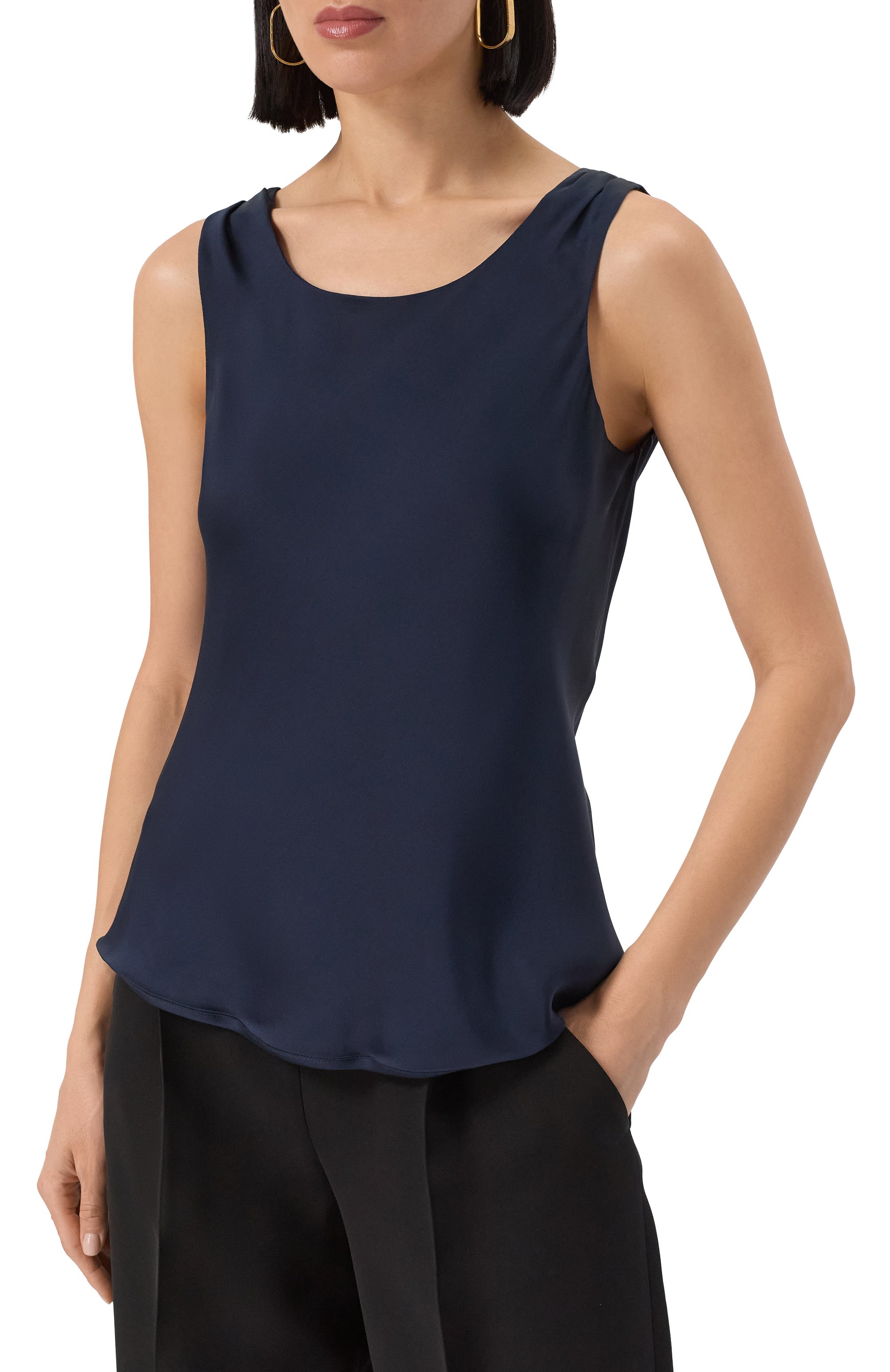 Шелковый топ GIORGIO ARMANI, арт. 8CHCKZ30/TZ136, фото 3